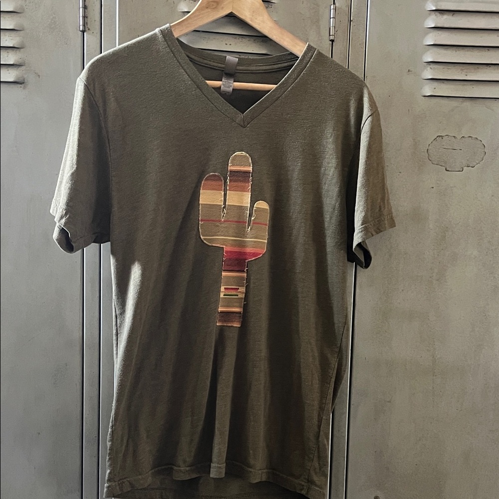 Olive Green Cactus T-shirt